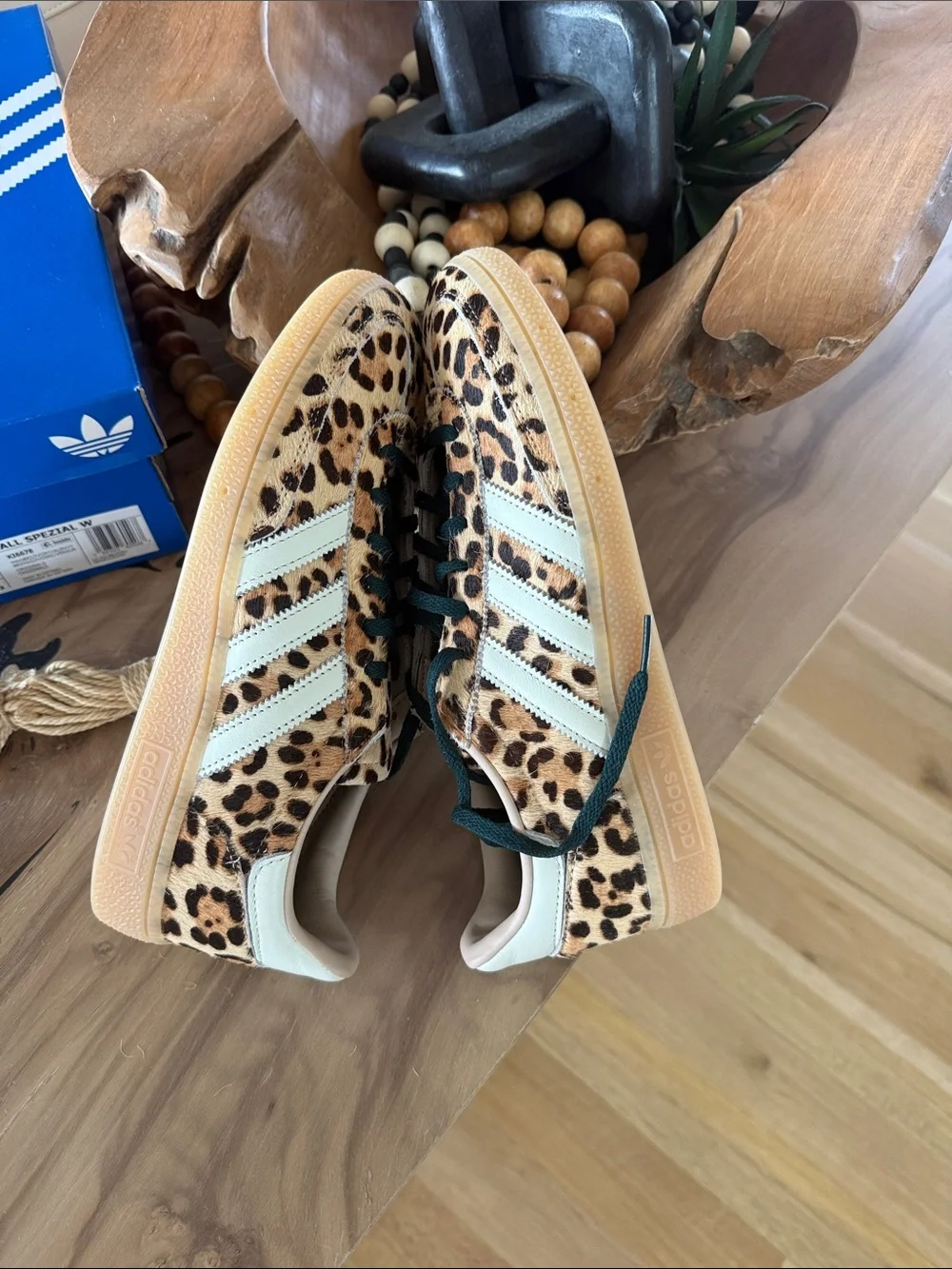 Adidas Leopard Handball Spezial Shoes